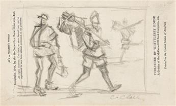 CLAUDE CLARK (1915 - 2001) Group of three drawings.